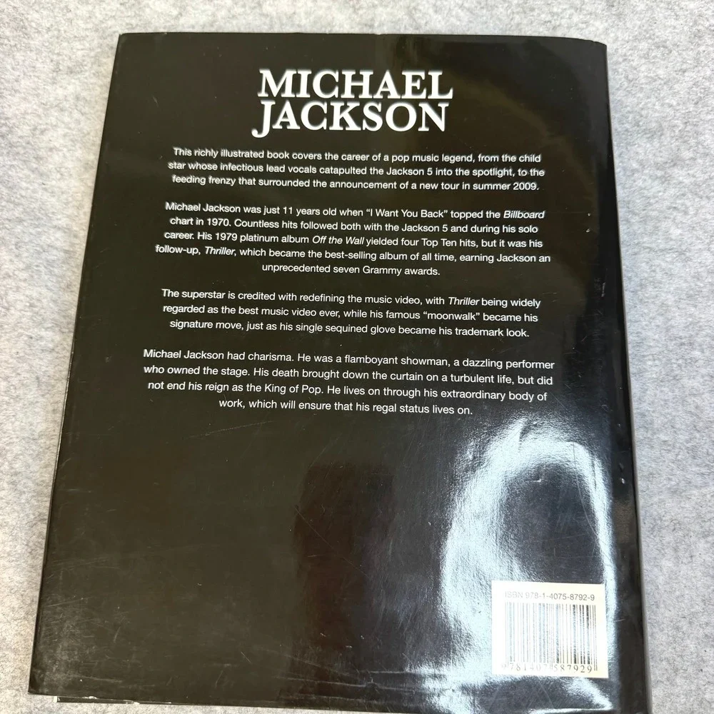 Michael Jackson The Man in the Mirror 1958-2009 Hardcover Book Tim Hill 2009